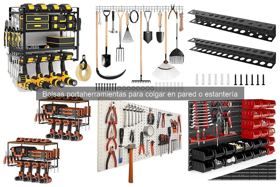 Ventajas de las bolsas portaherramientas para colgar en pared