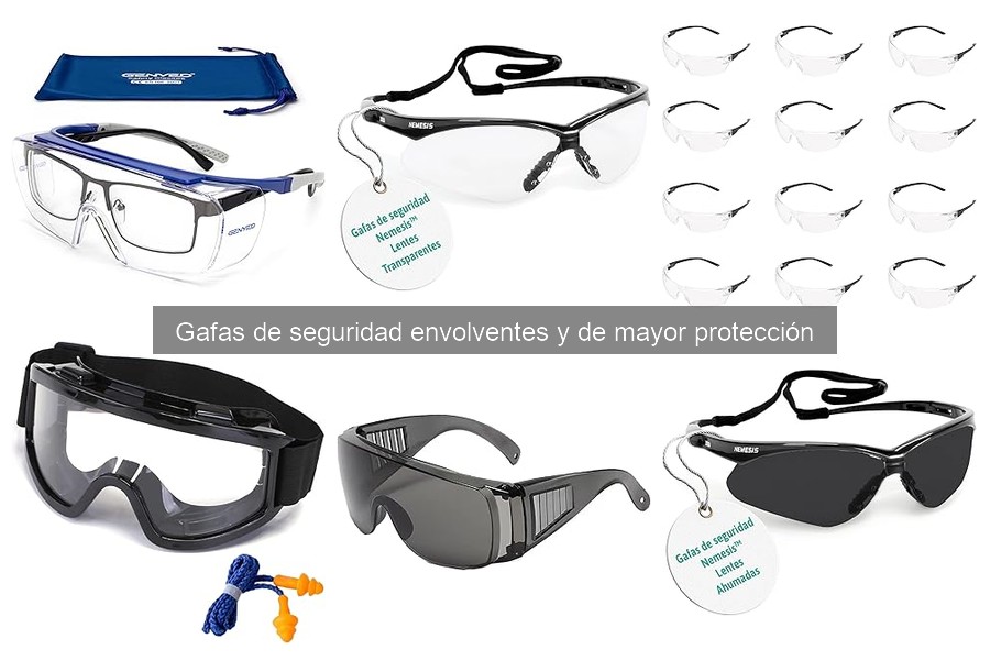 Ventajas de las Gafas de Seguridad Envolventes en Bricolaje