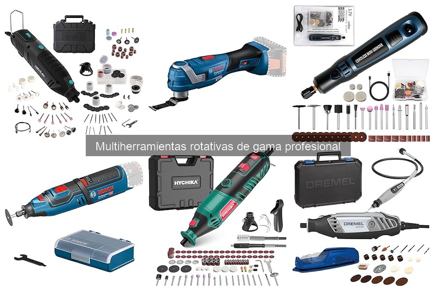 Ventajas de las multiherramientas rotativas profesionales