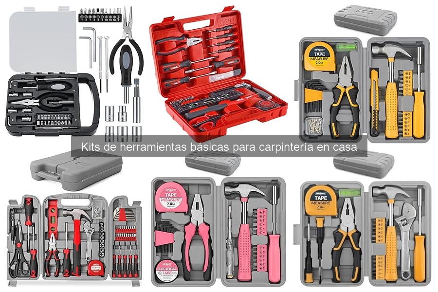 Ventajas de un kit de herramientas de carpintería en casa
