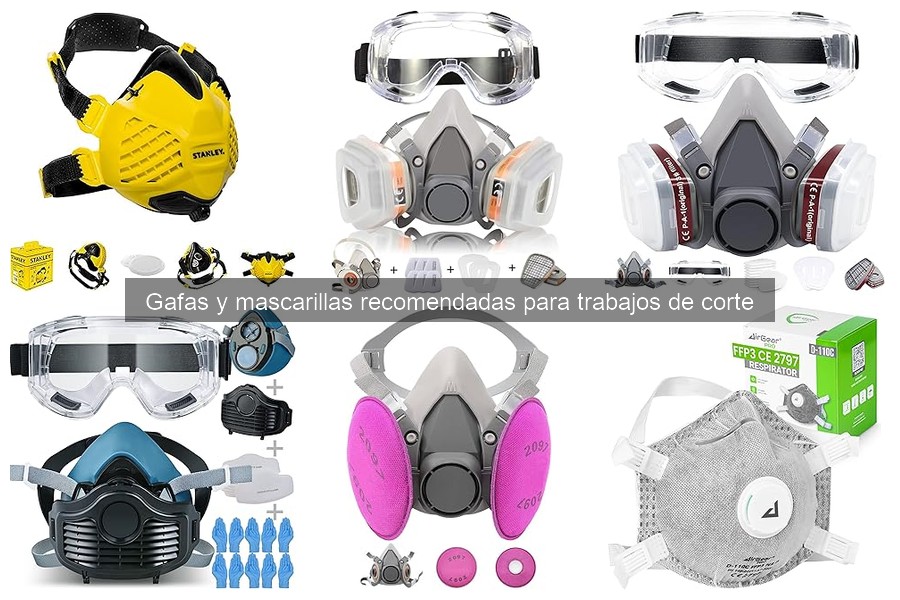 ** Ventajas de Usar Gafas y Mascarillas en Trabajos de Corte
