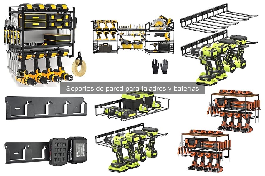 Ventajas de Usar Soportes de Pared para Taladros en Talleres