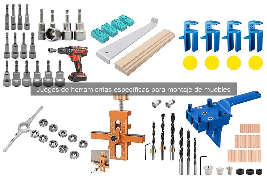 Ventajas de usar un juego de herramientas para muebles