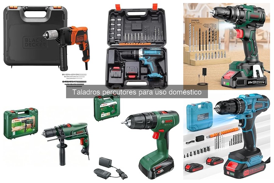 Ventajas del Taladro Percutor para Uso Doméstico