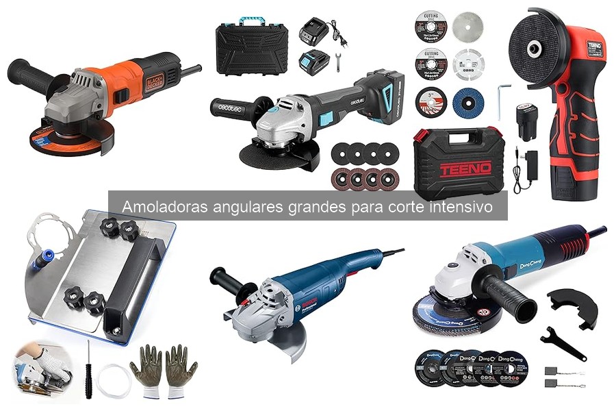 Ventajas y desventajas de amoladoras angulares grandes