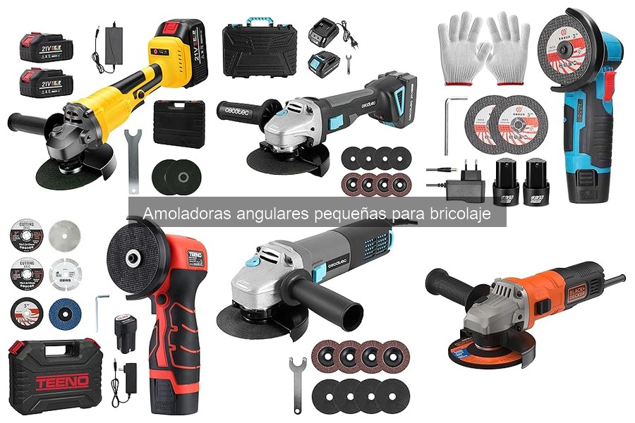 Ventajas y Desventajas de Amoladoras Angulares Pequeñas
