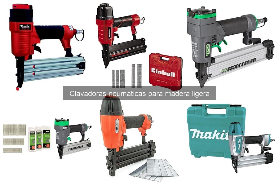 Ventajas y Desventajas de Clavadoras Neumáticas para Madera