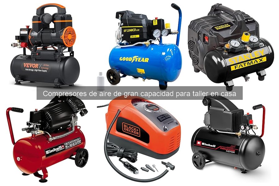 Ventajas y Desventajas de compresores de aire de gran capacidad