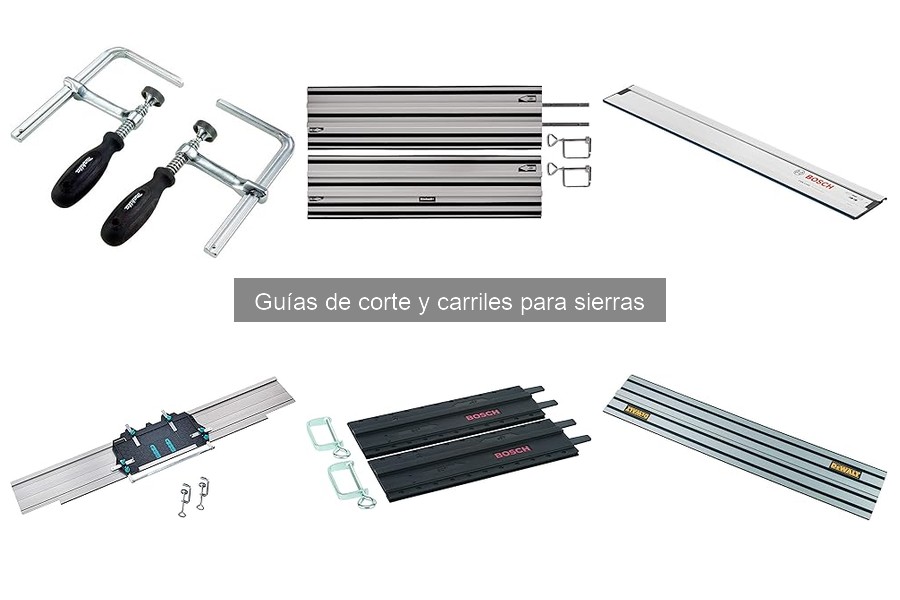 Ventajas y desventajas de guías de corte y carriles para sierras