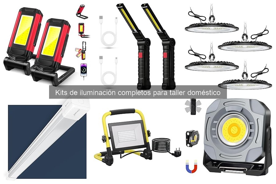 Ventajas y desventajas de kits de iluminación para taller