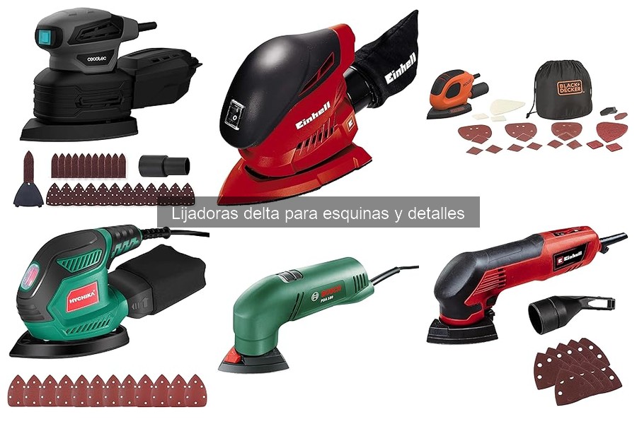 Ventajas y desventajas de las lijadoras delta para bricolaje