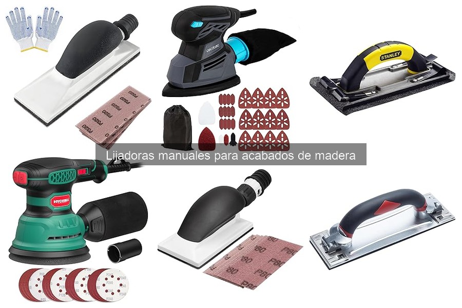 Ventajas y desventajas de las lijadoras manuales