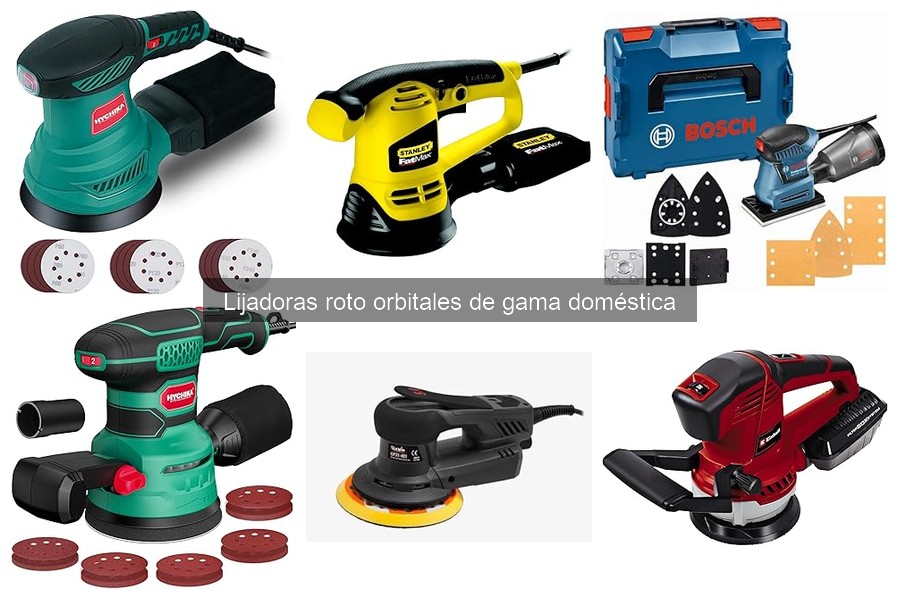 Ventajas y desventajas de las lijadoras roto orbitales