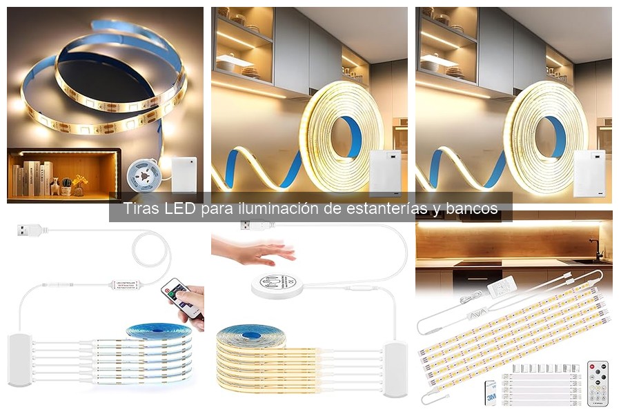 Ventajas y desventajas de las tiras LED para estanterías