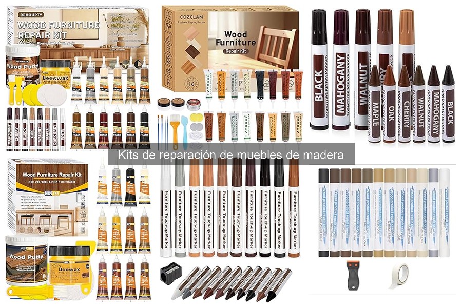 Ventajas y desventajas de los kits de reparación de muebles