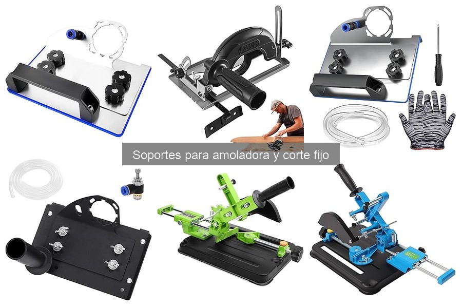 Ventajas y desventajas de los soportes para amoladora