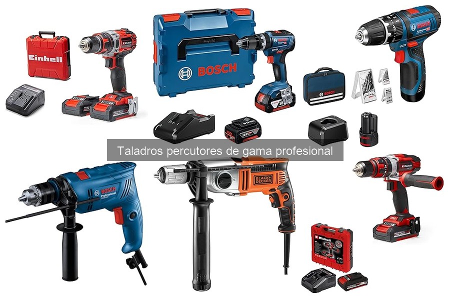 Ventajas y desventajas de los taladros percutores