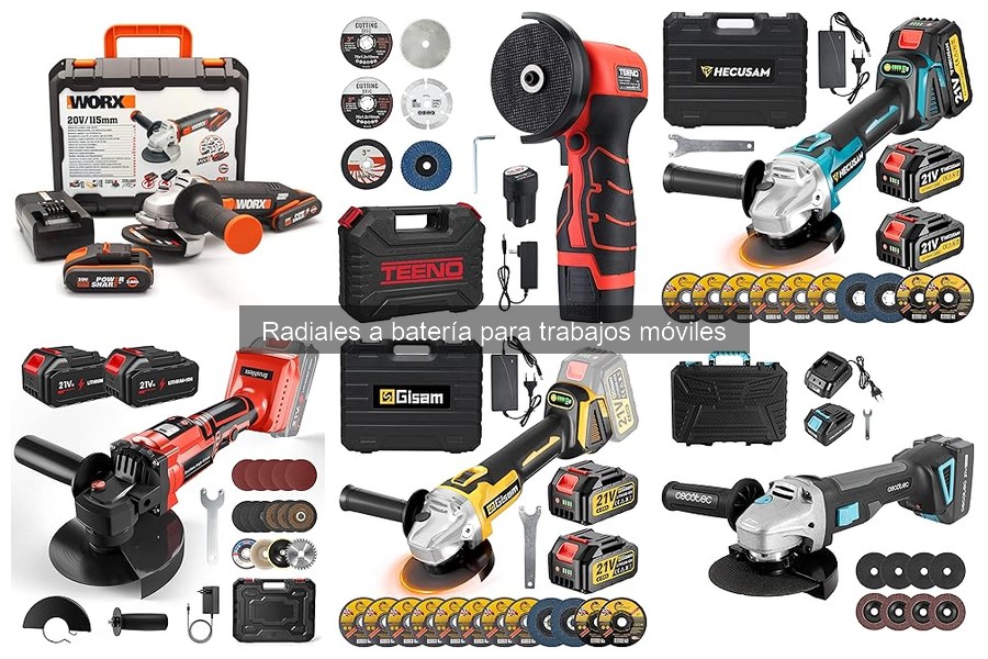 ** Ventajas y desventajas de radiales a batería para bricolaje