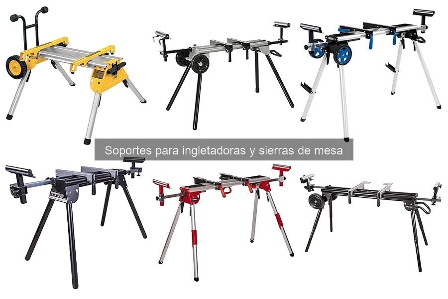 Ventajas y desventajas de soportes para ingletadoras y sierras