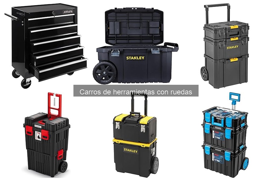 Ventajas y Desventajas de un Carro de Herramientas con Ruedas
