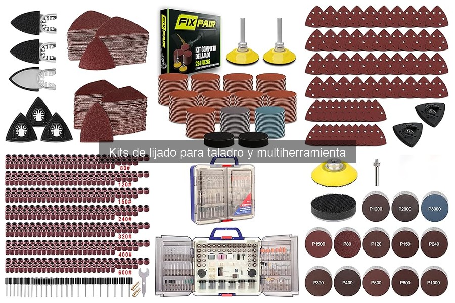 Ventajas y Desventajas de Usar Kits de Lijado para Taladro